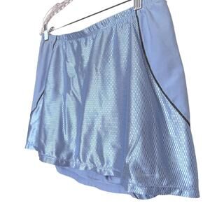 Nike Baby Blue Athletic Skirt with Built-in Shorts